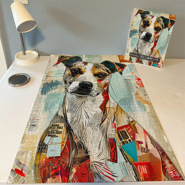 Pieni 1000 pezzi del puzzle per cani da capo 1000 pezzi